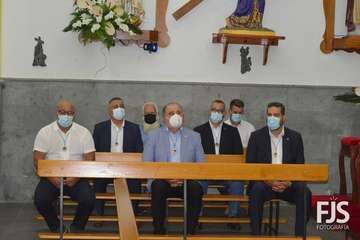 Solemne función religiosa en el templo de Lomo Magullo en honor de la Virgen de las Nieves/Francisco Javier Santana.